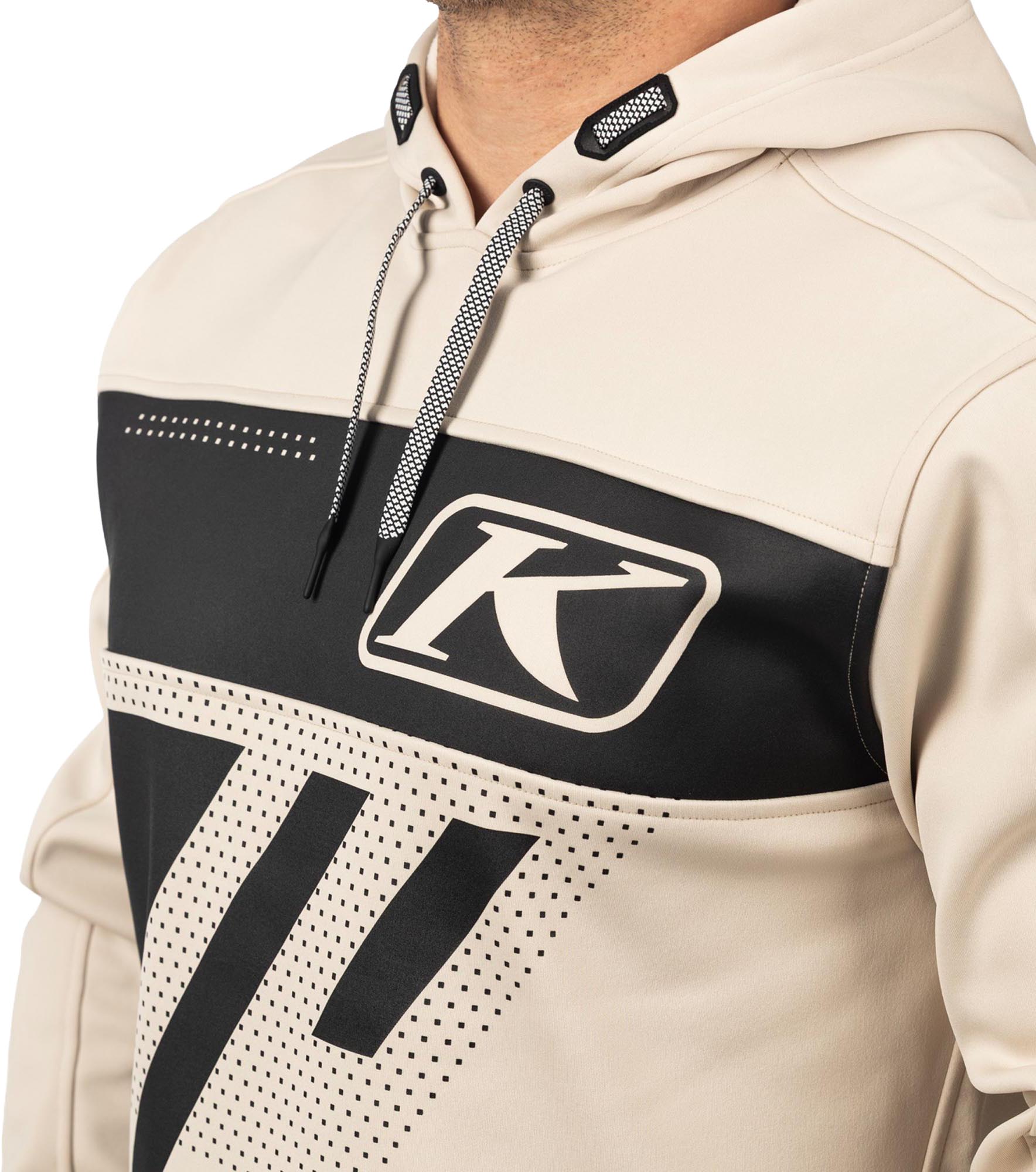 Klim Archer Moletom com capuz bege M Figura 5