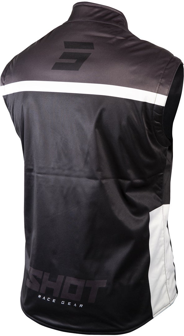 Shot Bodywarmer Lite 2.0 Veste Motocross Noir/Blanc 3XL Figure 2