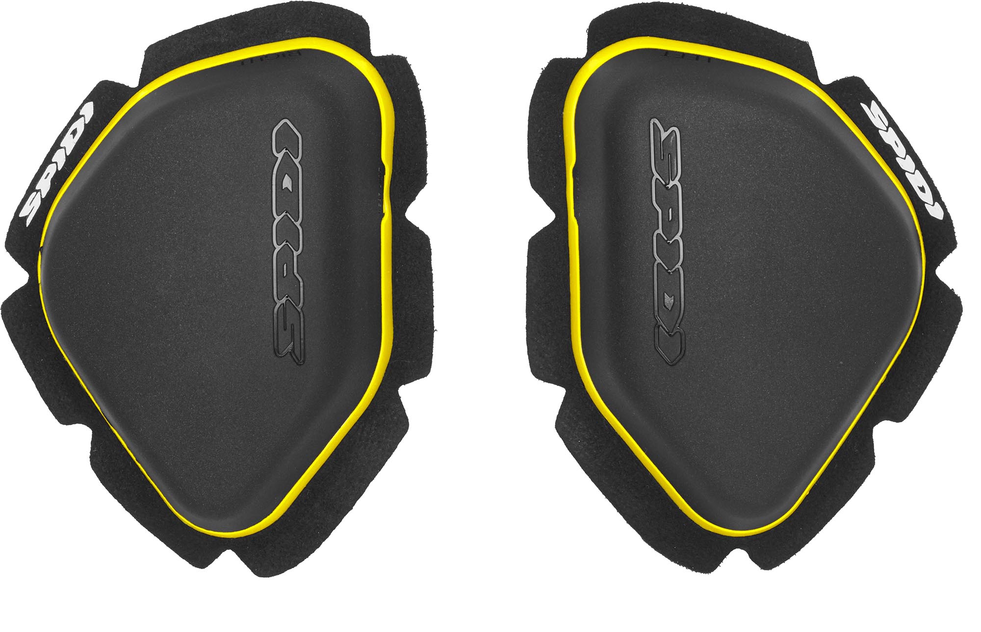 Spidi Racing V2 Knee Sliders black/yellow Figure 1