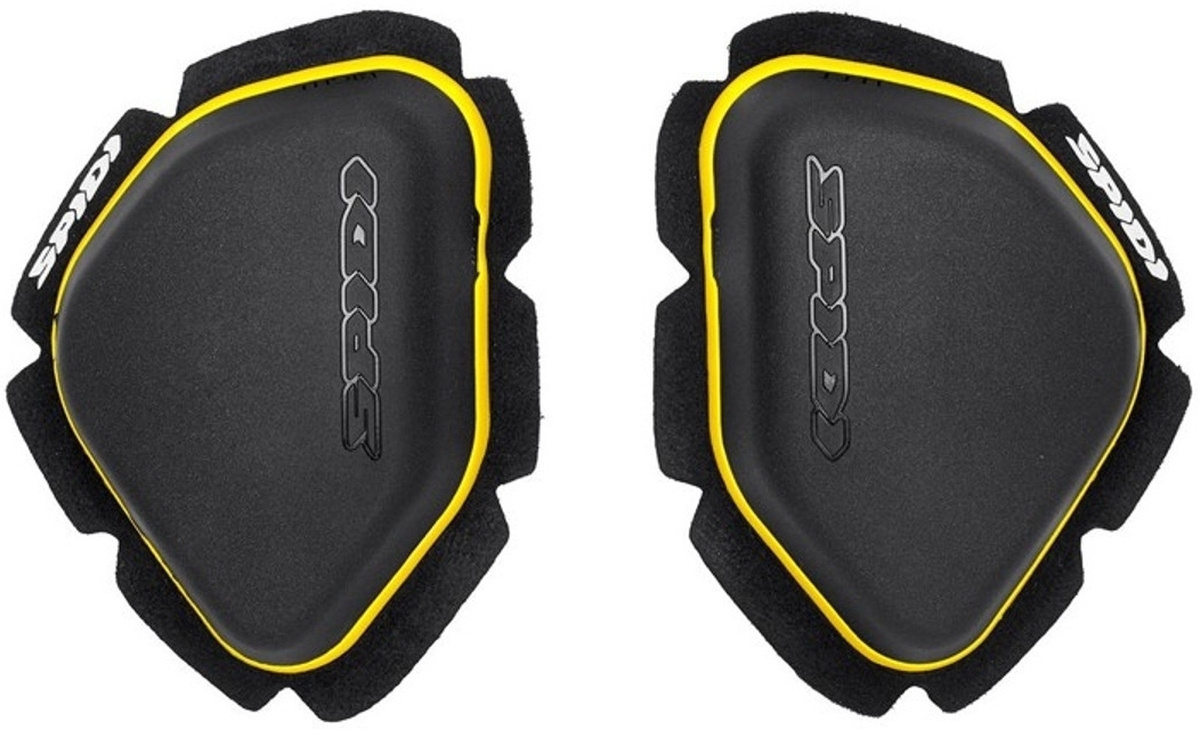 Spidi Racing V2 Knee Sliders negru/galben Figura 1