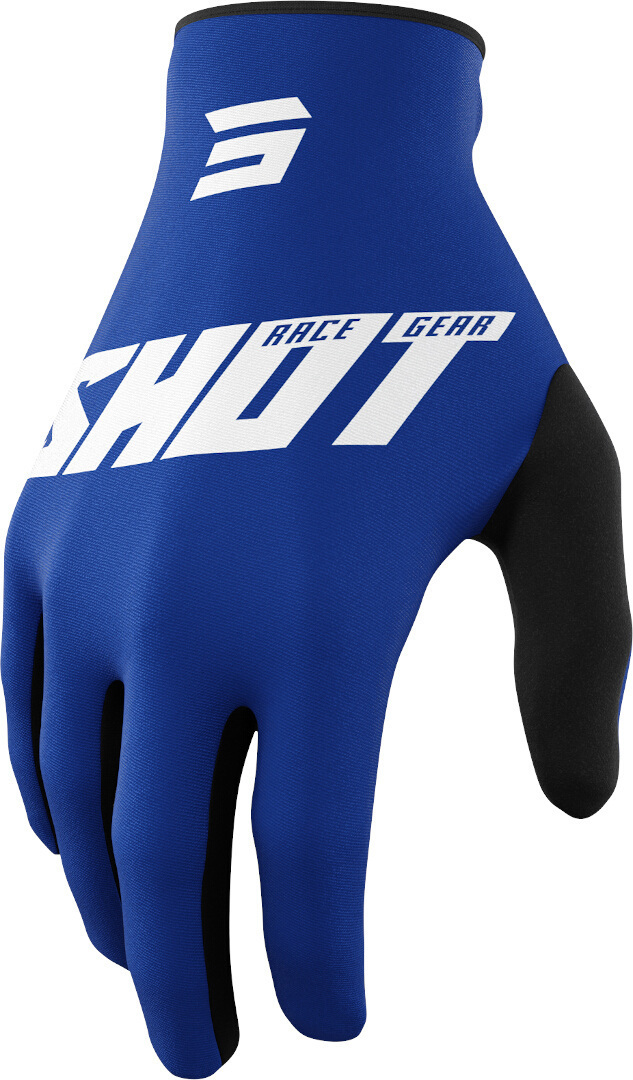 Shot Draw Burst Motocross handsker blå/hvid 13 Figur 1