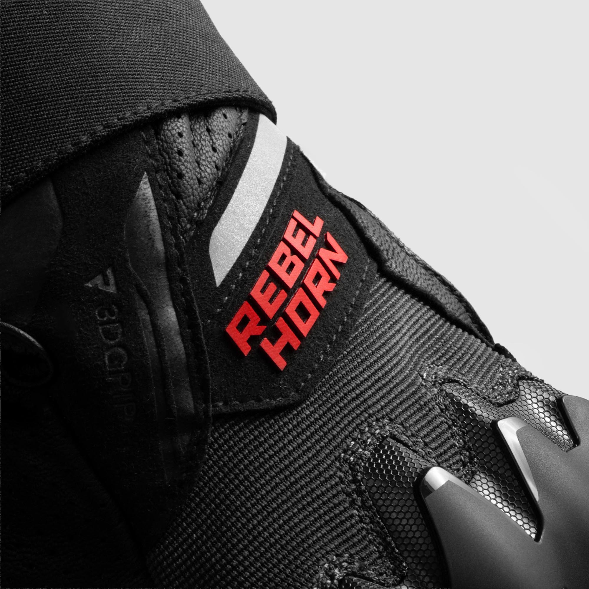 Rebelhorn Defender Motorcycle Gloves black/red L Figure 8