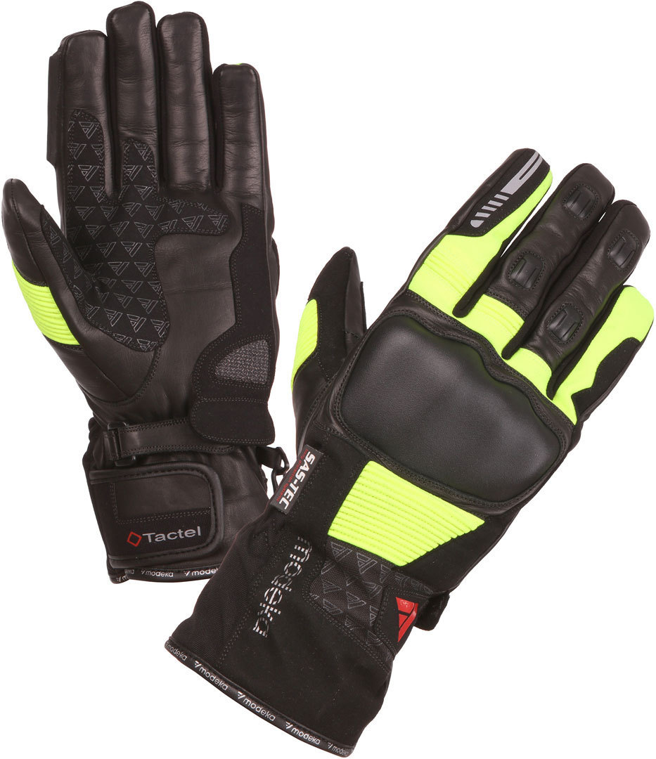 Modeka Tacoma Handschuhe schwarz/neon 9 Abbildung 1