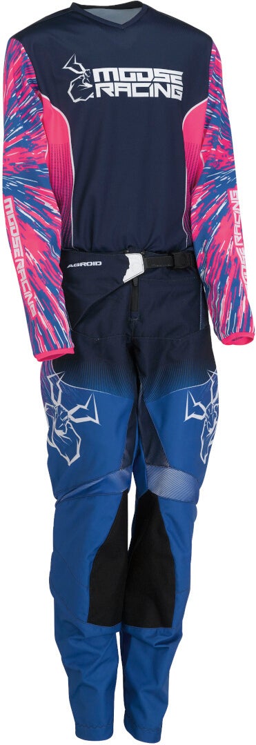 Moose Racing Agroid 2022 Jugend Motocross Hose blau 26 Abbildung 2