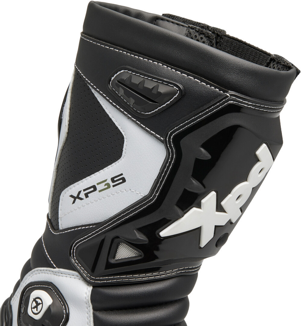 XPD XP3-S Motorcycle Boots black/white 45 Figure 5