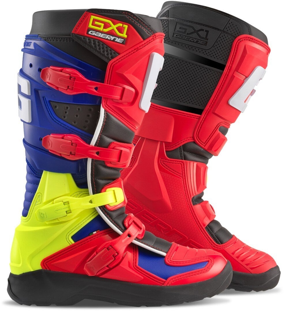 Gaerne GX-1 Evo 2020 Motocross Boots red/blue 43 Figure 1