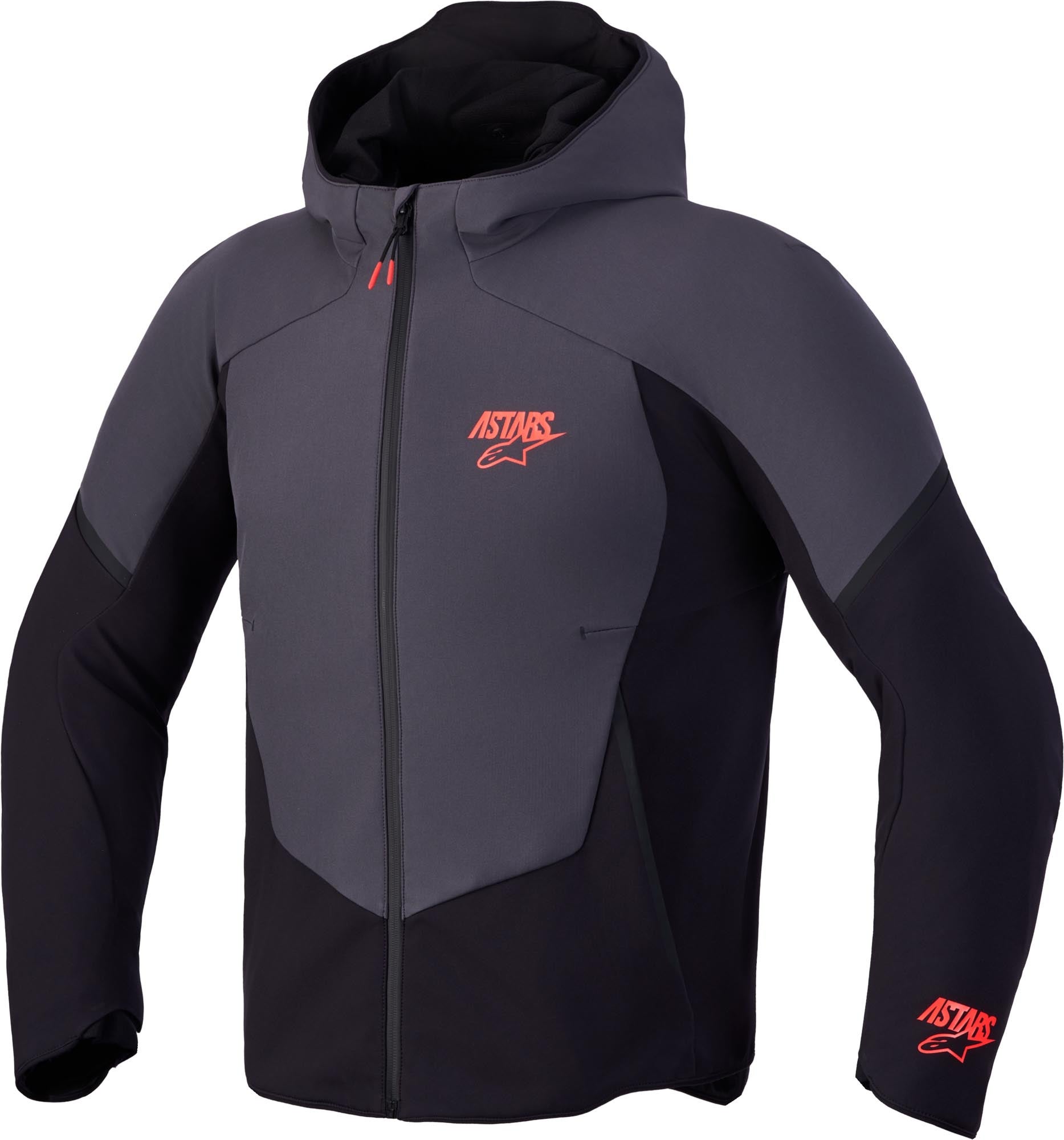 Alpinestars Aeroshel impermeabile Giacca tessile moto nero/grigio scuro 4XL Figura 1