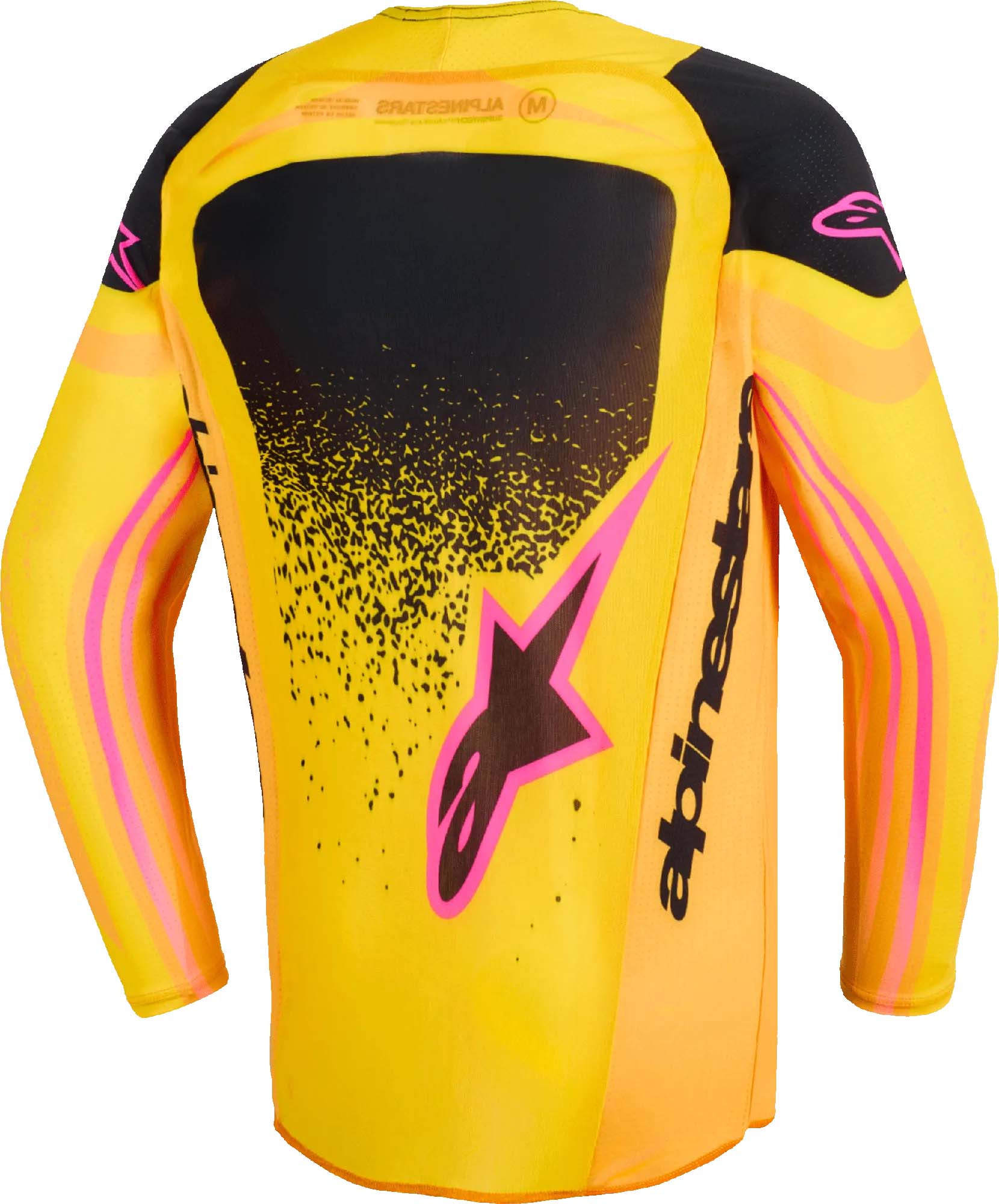 Alpinestars Supertech Nomur Jugend Motocross Jersey orange/gelb M Abbildung 2
