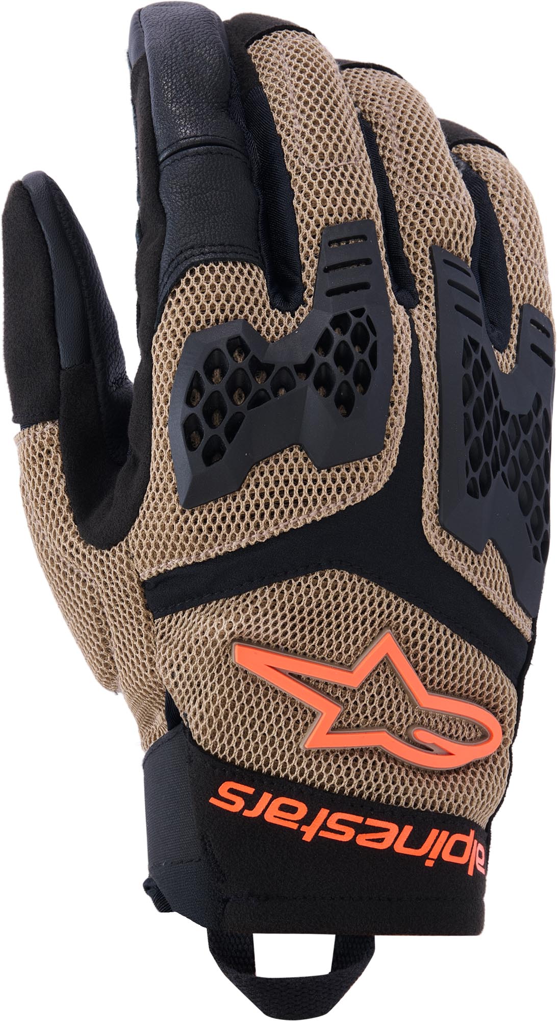 Alpinestars Manti Air Gants de moto Khaki/Noir/Orange XL Figure 1