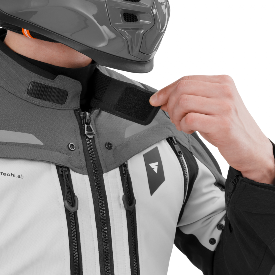 SHIMA Dune 2.0 Motorcycle Textile Jacket grey L Figure 22