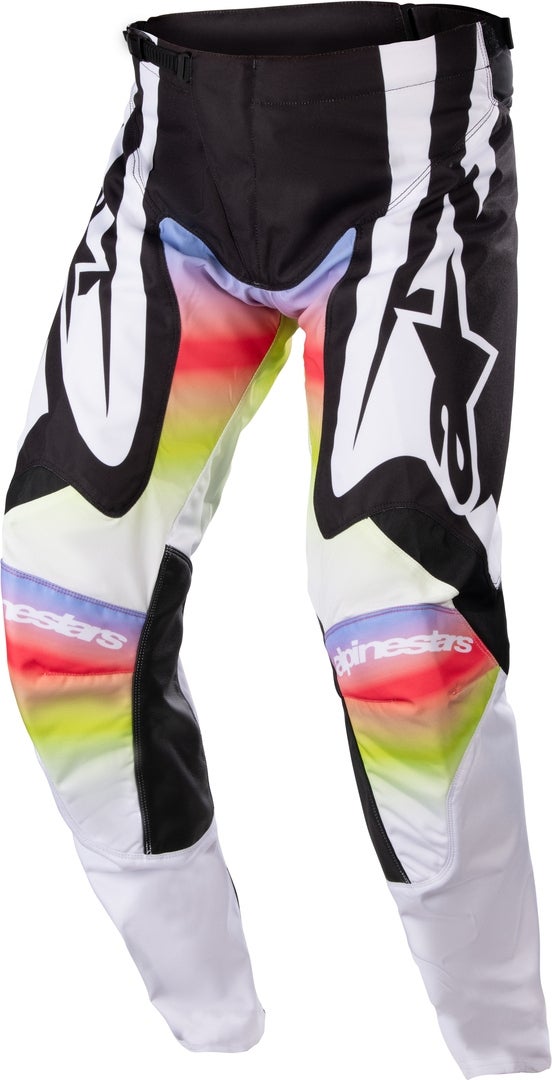 Alpinestars Racer Semi Pantaloni Motocross nero/giallo/rosso 38 Figura 1