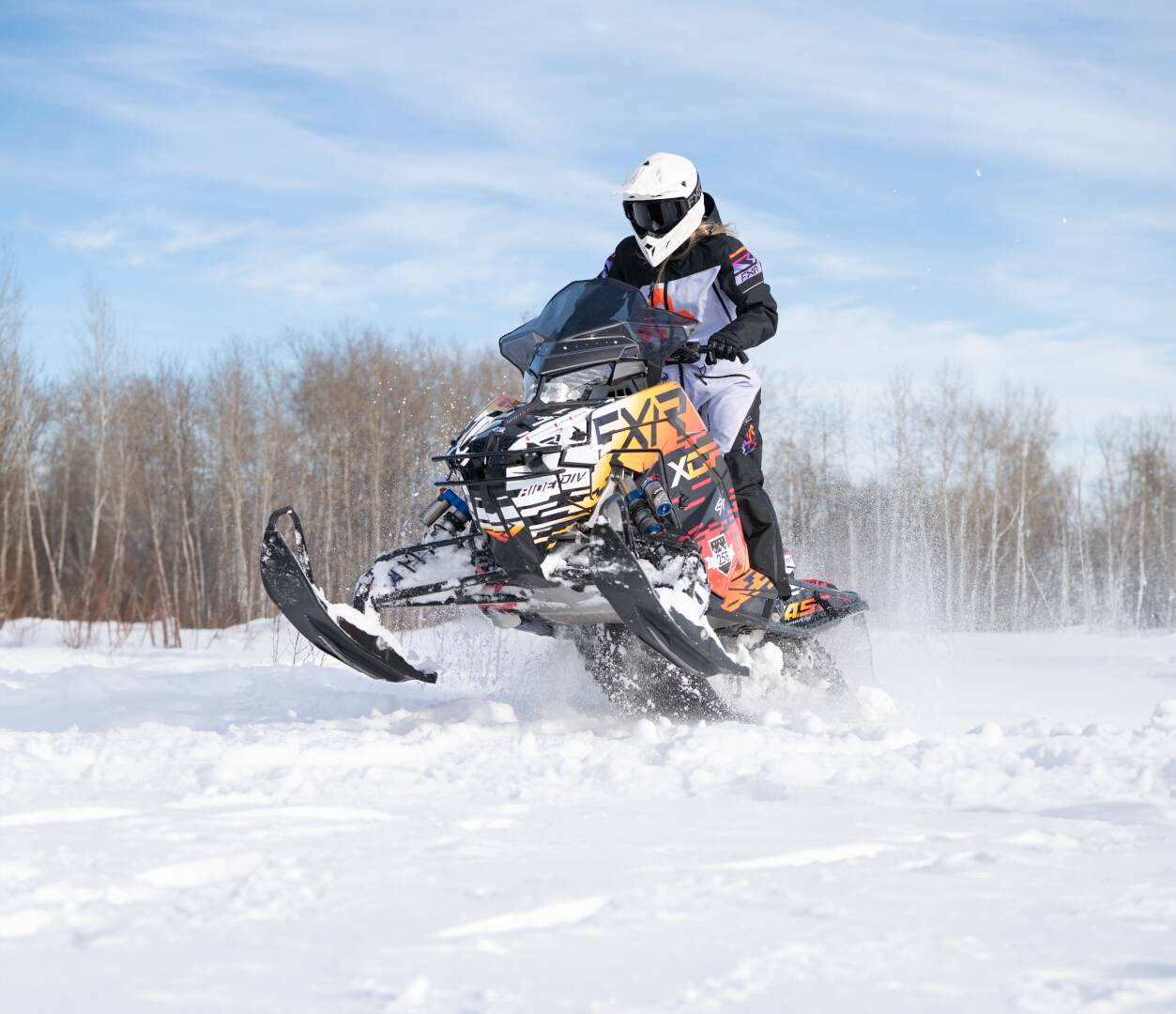 FXR CX Lite Supernova レディースワンピーススノーモービルスーツ 8 図6