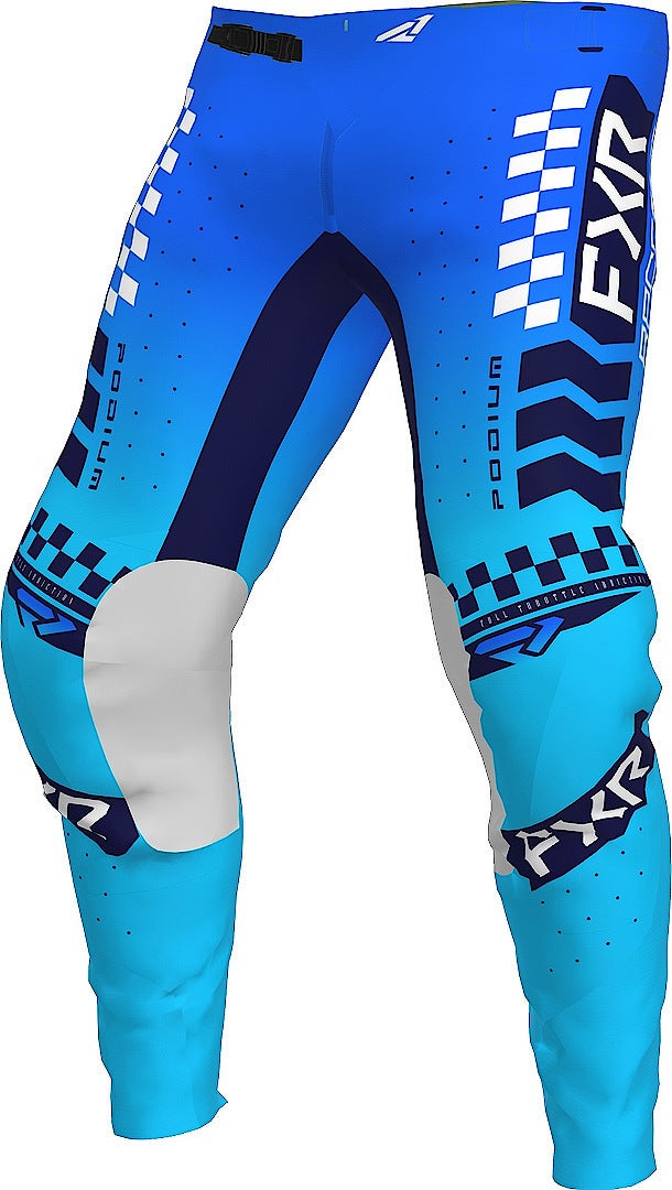 FXR Podium Gladiator 2023 Motocross bukser blå/sort 36 Figur 1