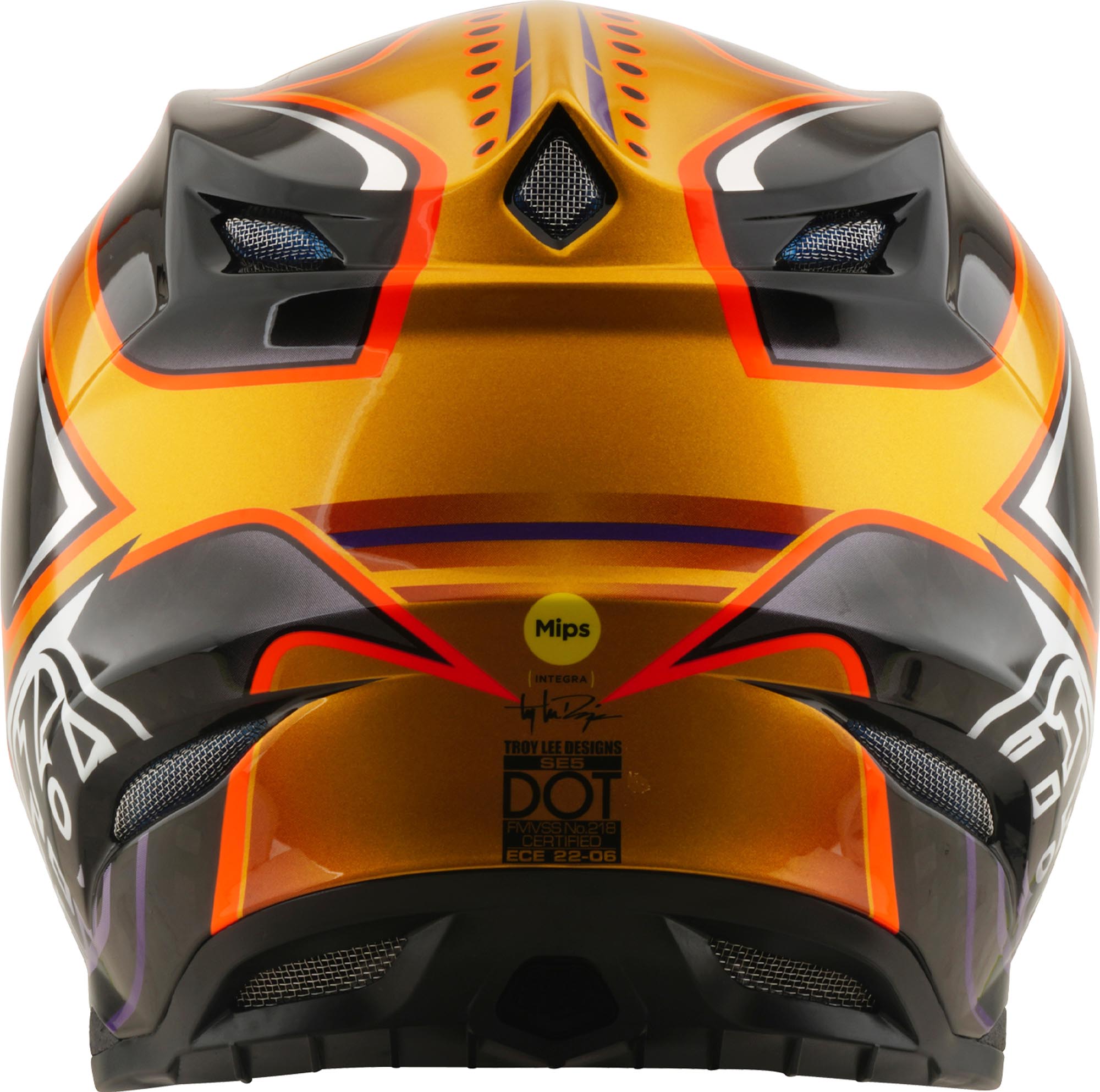 Troy Lee Designs SE5 Carbon MIPS Crest Kask motocrossowy L (58/59) Rysunek 7