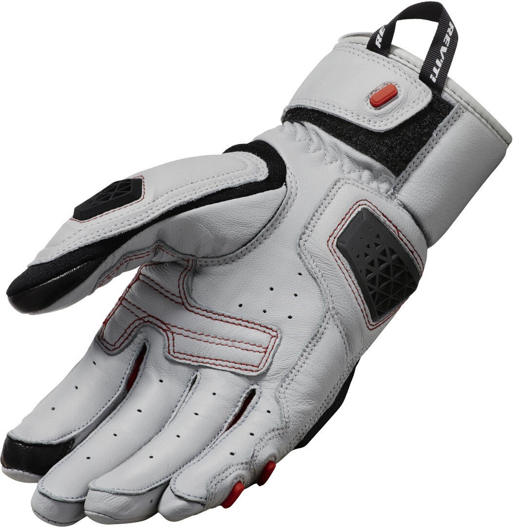 Revit Sand 4 Motorcykelhandsker grå/sort 2XL Figur 2