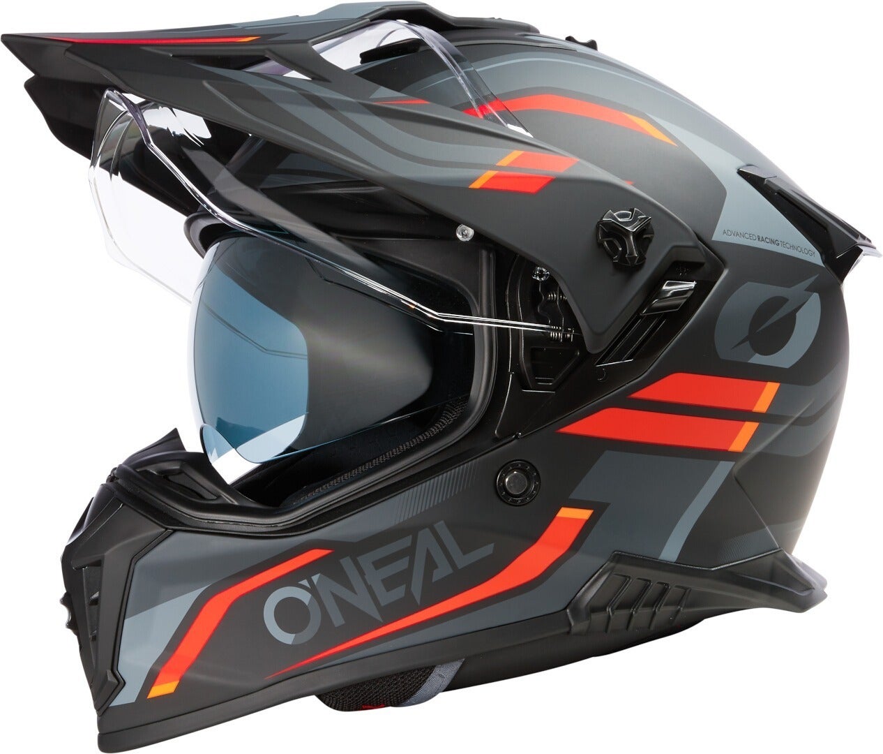 Side view of Oneal A-SRS Spike Motocross Helmet