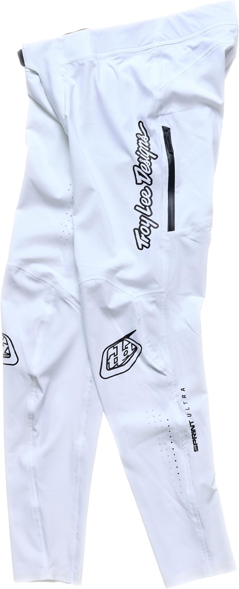Troy Lee Designs Sprint Ultra Mono Pantalons de vélo Blanc 32 Figure 1