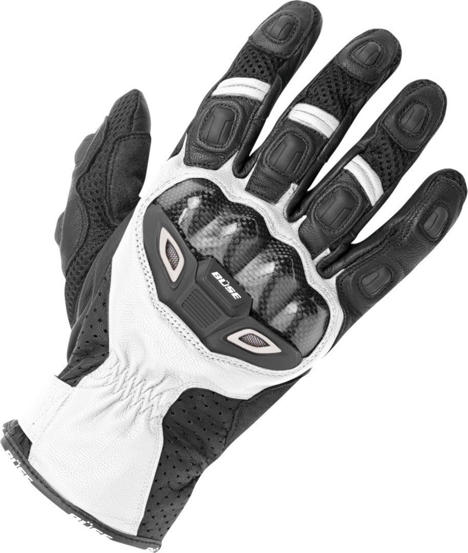 Büse Airway Sport Motorrad Handschuhe weiß 9 (L) Abbildung 1
