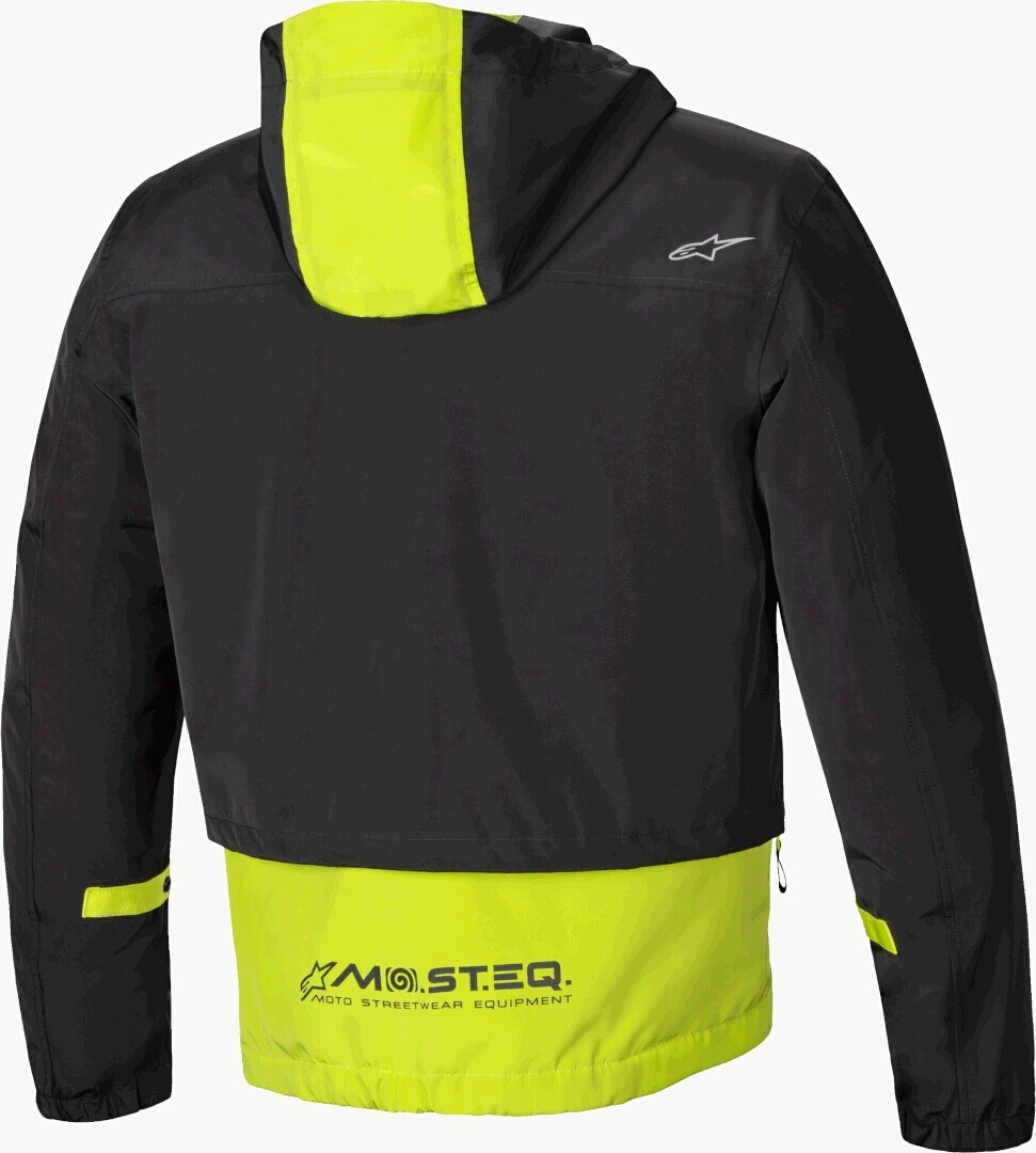 Alpinestars Mootant WP waterproof Motorcycle Textile Jacket black/yellow 4XL Figure 4