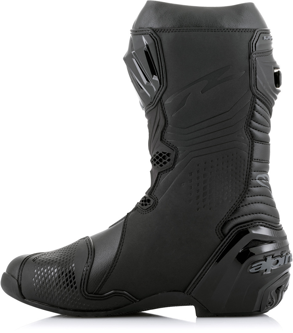 Alpinestars Supertech R オートバイのブーツ 黒/濃い灰色(炭) 46 図5