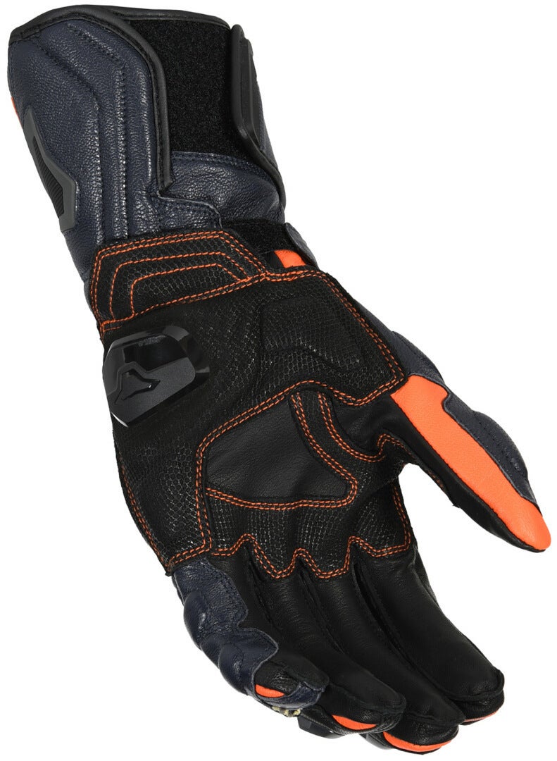 Macna Powertrack Motorcykel handsker blå/orange XL Figur 2