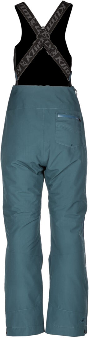 Klim Allure Dámské Snowmobile Bib Kalhoty modrá/černá Short M Obrázek 4