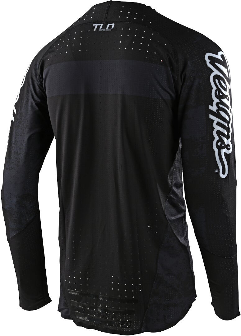 Troy Lee Designs SE Ultra Grime Motocross Jersey sort/grå XL Figur 2
