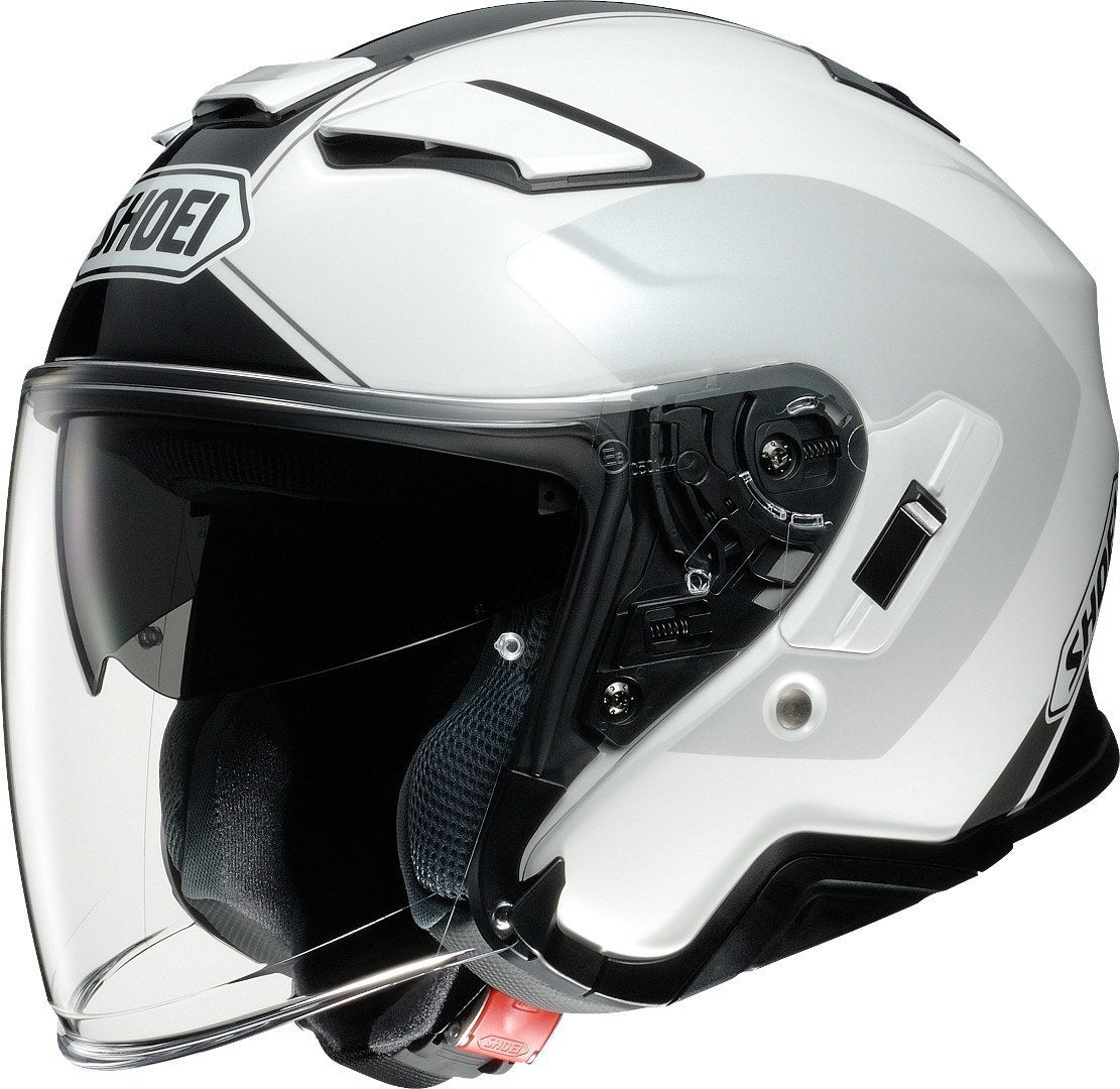 Shoei J-Cruise 2 Adagio Jet hjelm hvid/grå/sort M (57/58) Figur 1