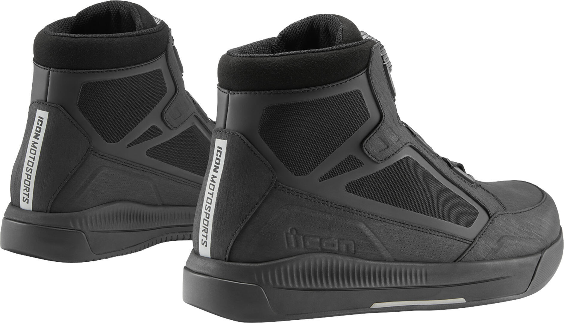 Icon Patrol 3 WP waterproof Motorcycle Boots black 48,5 Figure 2