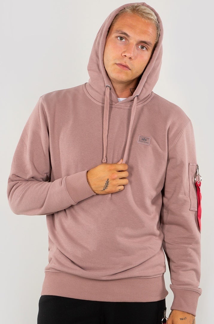 Alpha Industries X-Fit Hettegenser rosa M Figur 1