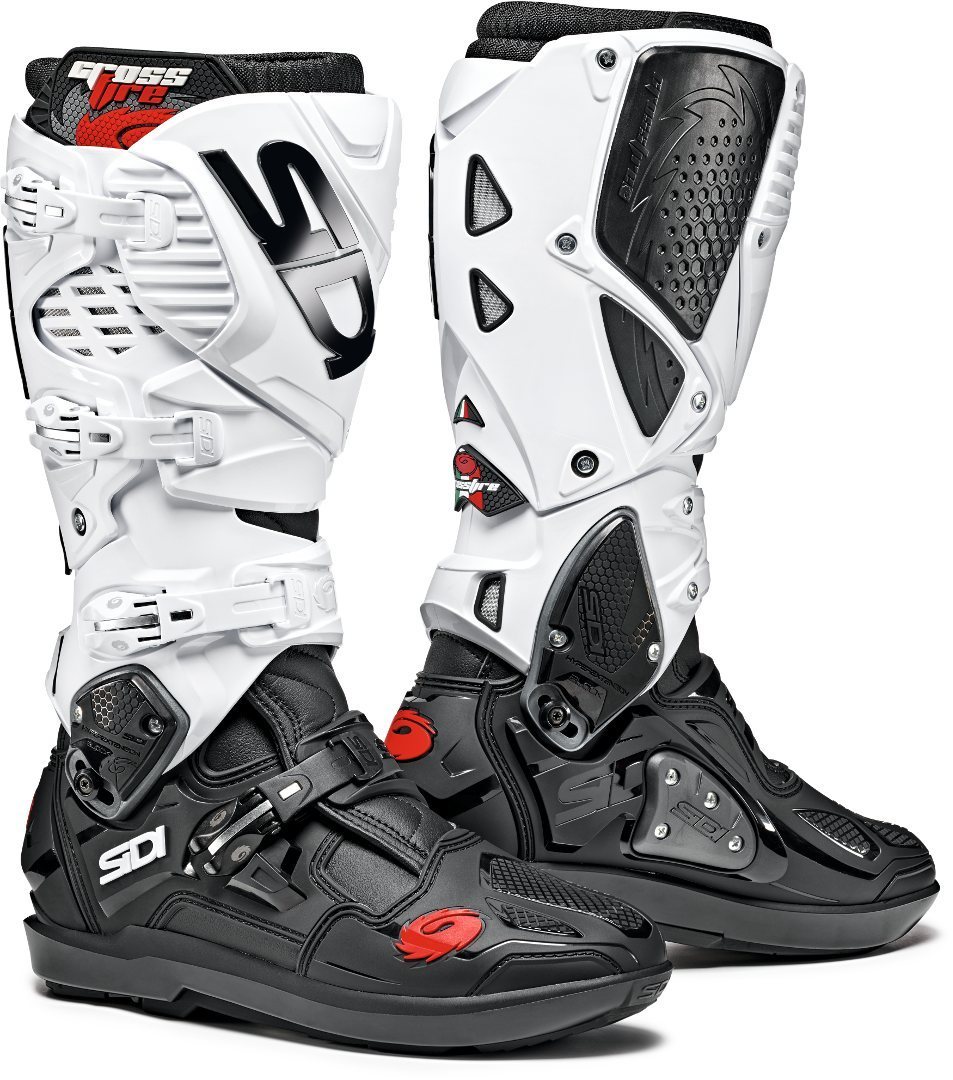 Sidi Crossfire 3 SRS Motokrosové boty černobílá 46 Obrázek 1
