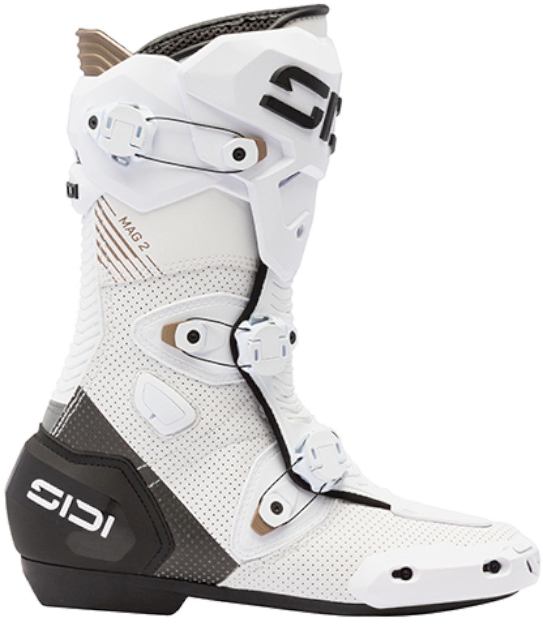 Sidi Mag-2 Air Motorcycle Boots white/black 47 Figure 2