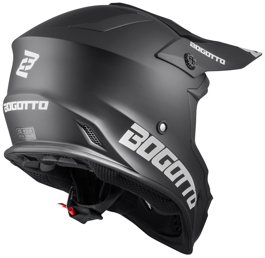 Bogotto V332 Motorcross helm Black Matt S Figuur 2