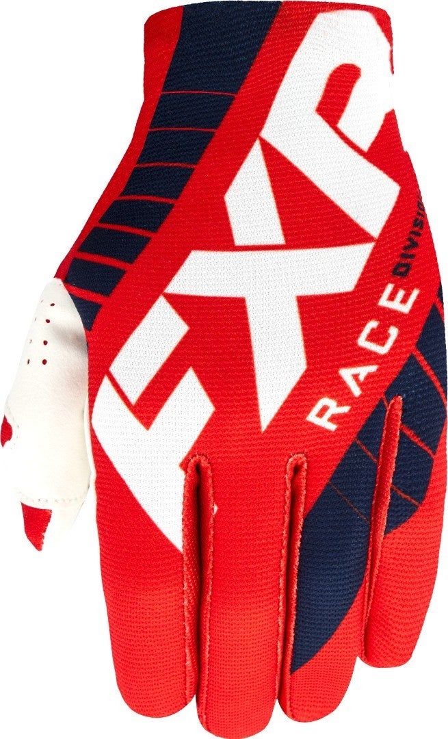 FXR Slip-On Lite MX Gear Motocross Handskar röd/blå/vit 2XL Figur 1