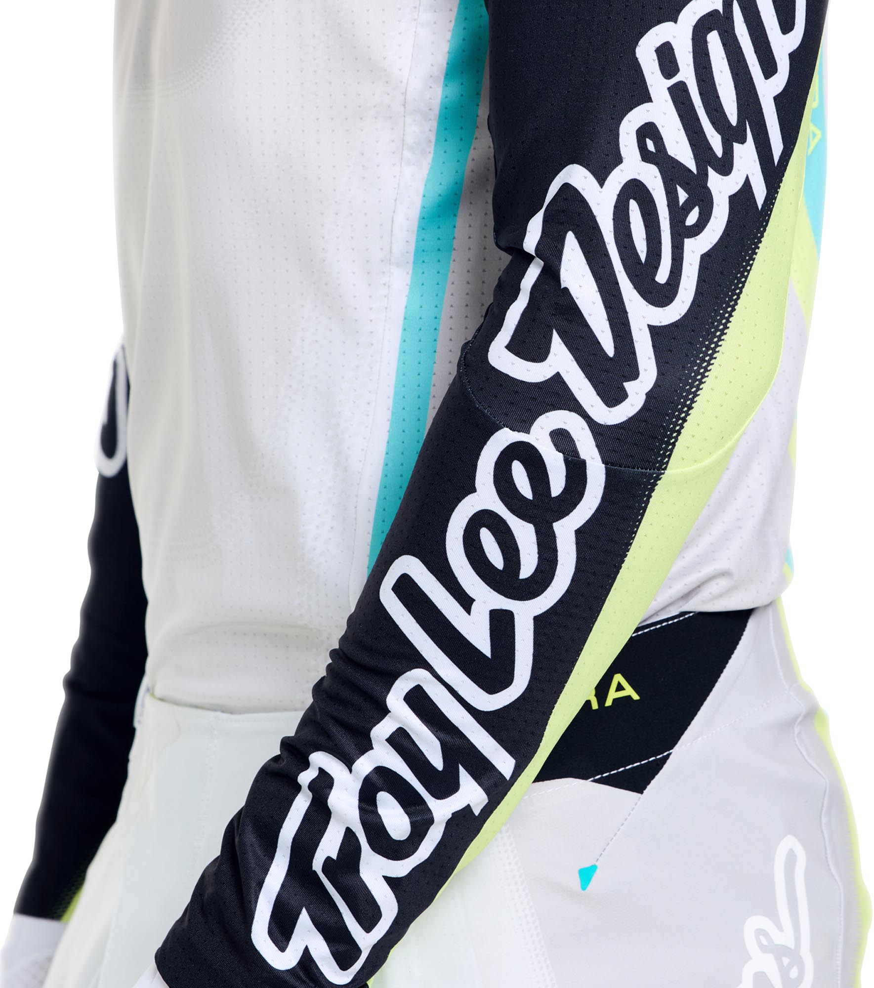 Troy Lee Designs SE Ultra Vision Motocross Jersey white/grey S Figure 7