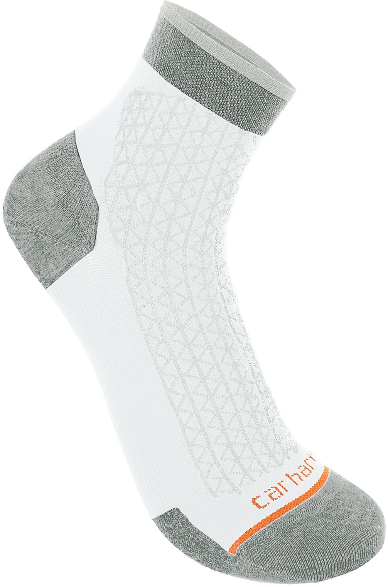 Carhartt Lightweight Durable Crew Socks - 2 Pack white XL Figure 2