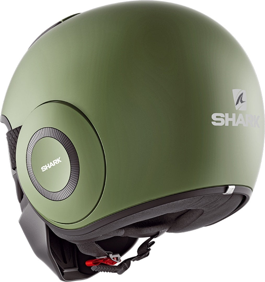 Shark Street-Drak Blank Mat Cască cu reacție verde S (55/56) Figura 2