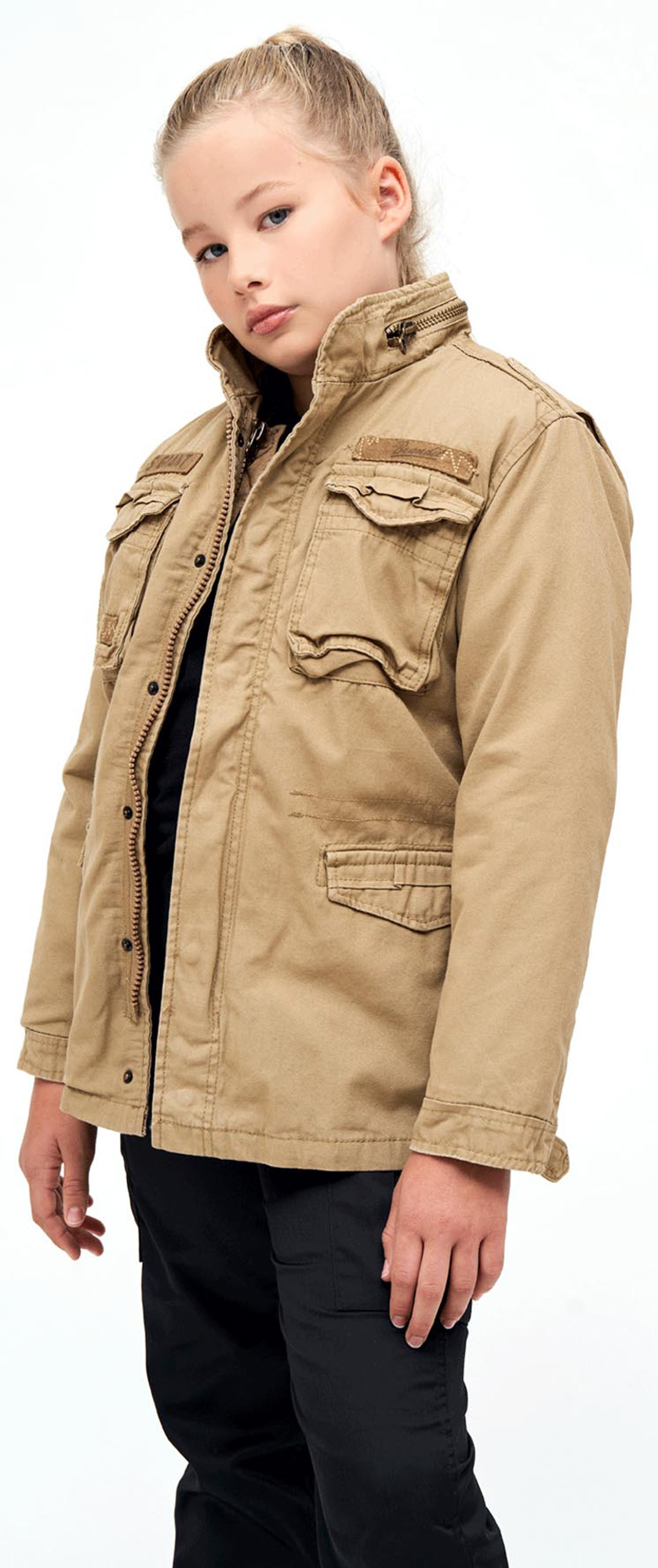 Brandit M65 Giant Kids Jacket camel 158-164 Figure 7