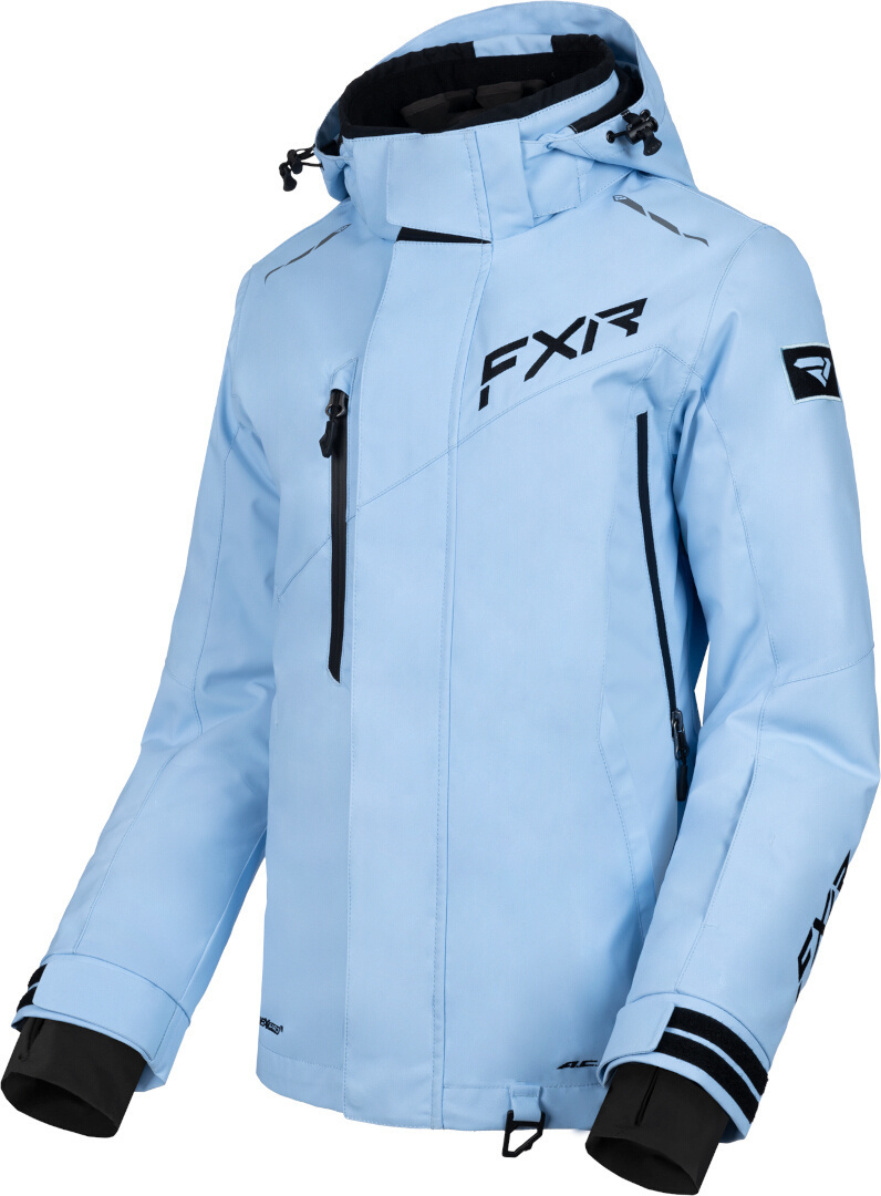 FXR Edge 2-in-1 Snescooterjakke til damer blå/sort 18 Figur 1