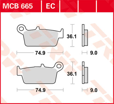 TRW Lucas MCB665 Figura 1
