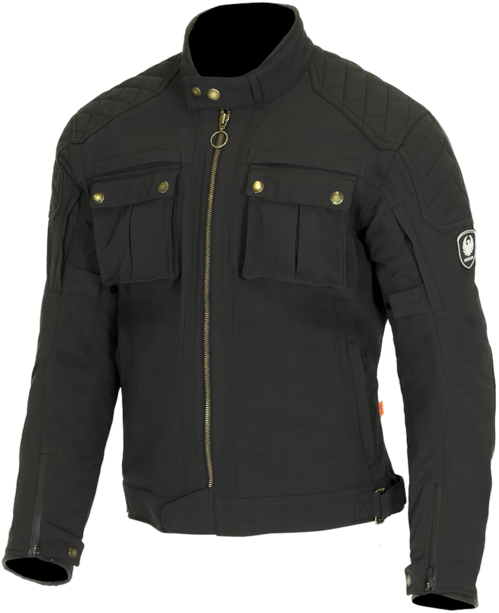 Merlin Coplow Eco D30 laminated Motorcycle Textile Jacket black XL Figure 1