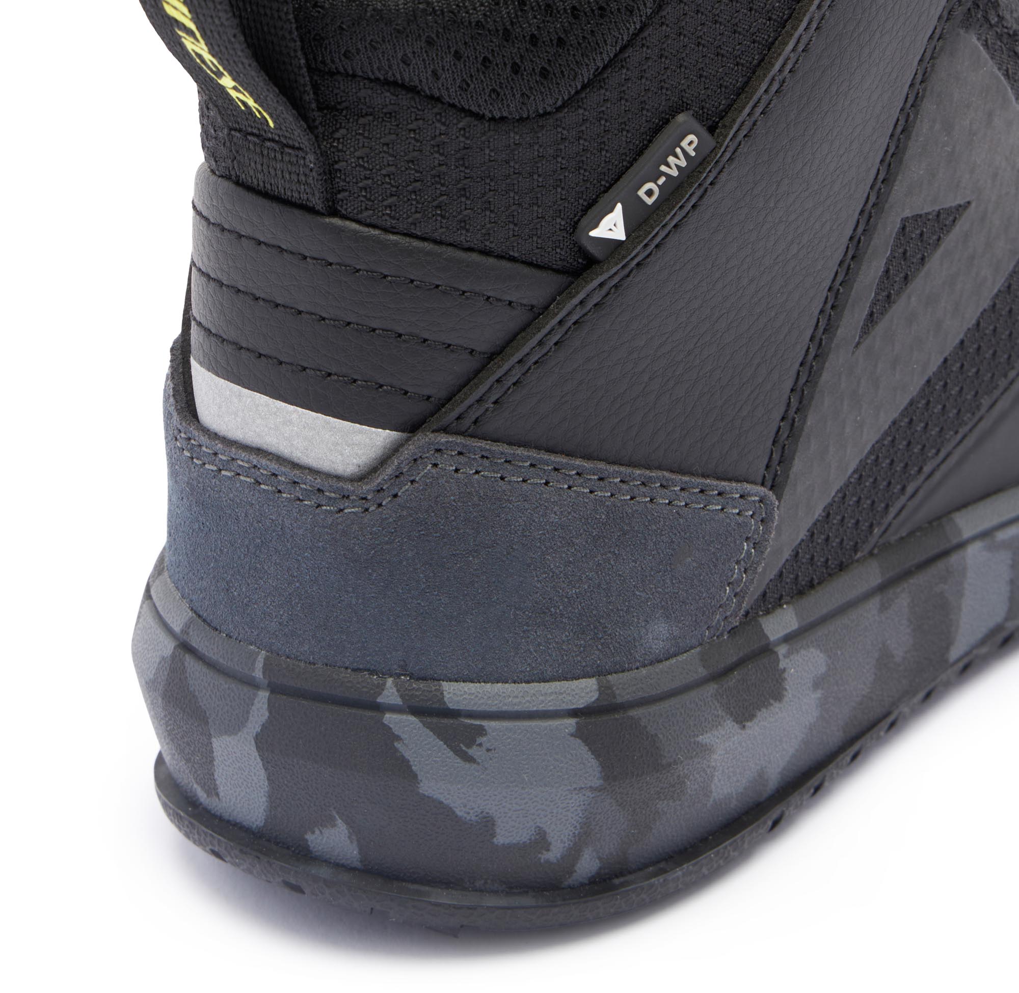 Dainese Suburb D-WP 2.0 vandtætte motorcykelsko sort/grå/gul 43 Figur 9