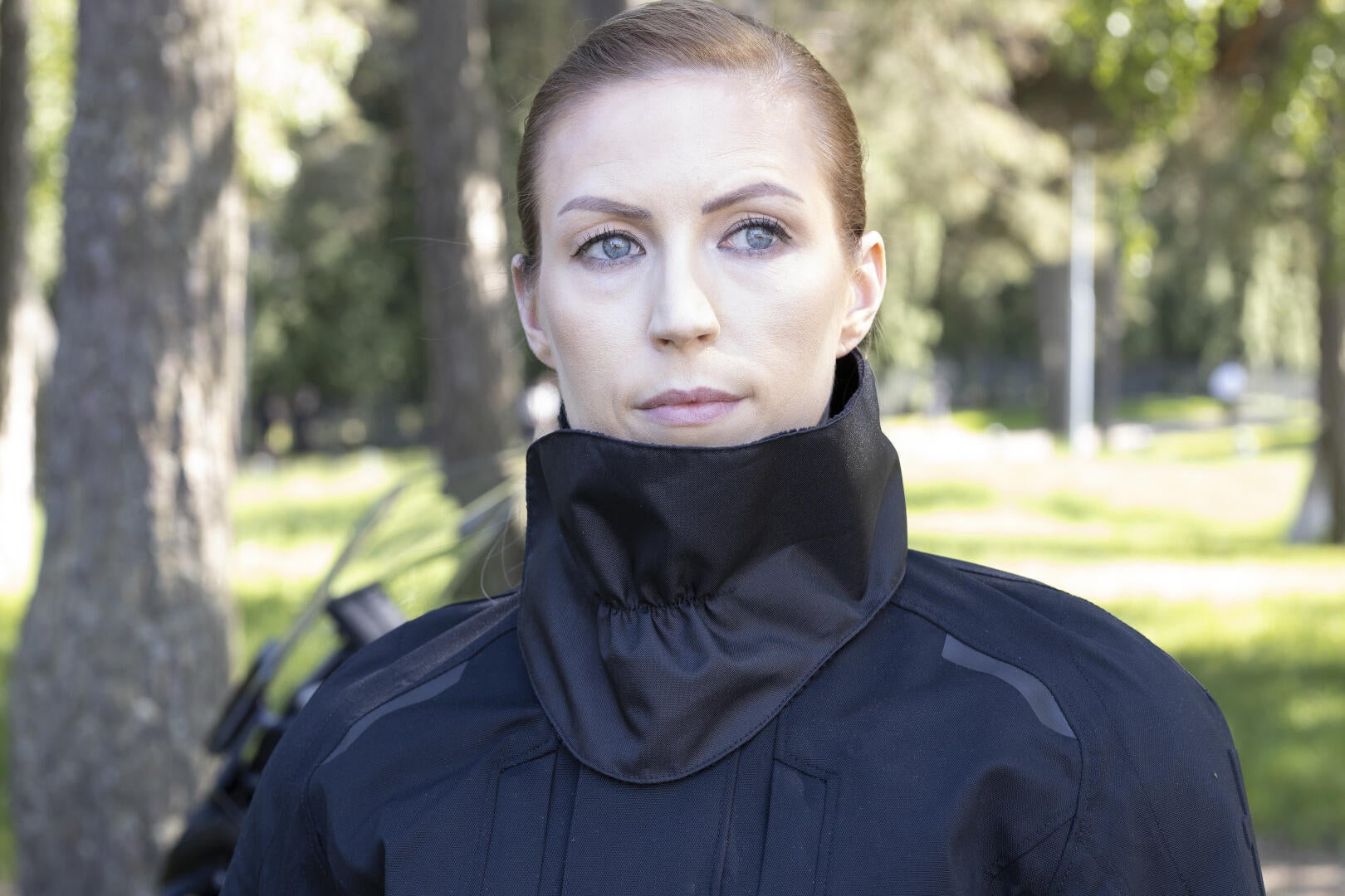 Halvarssons Jolen waterproof Ladies Motorcycle Textile Jacket black 46 Figure 5