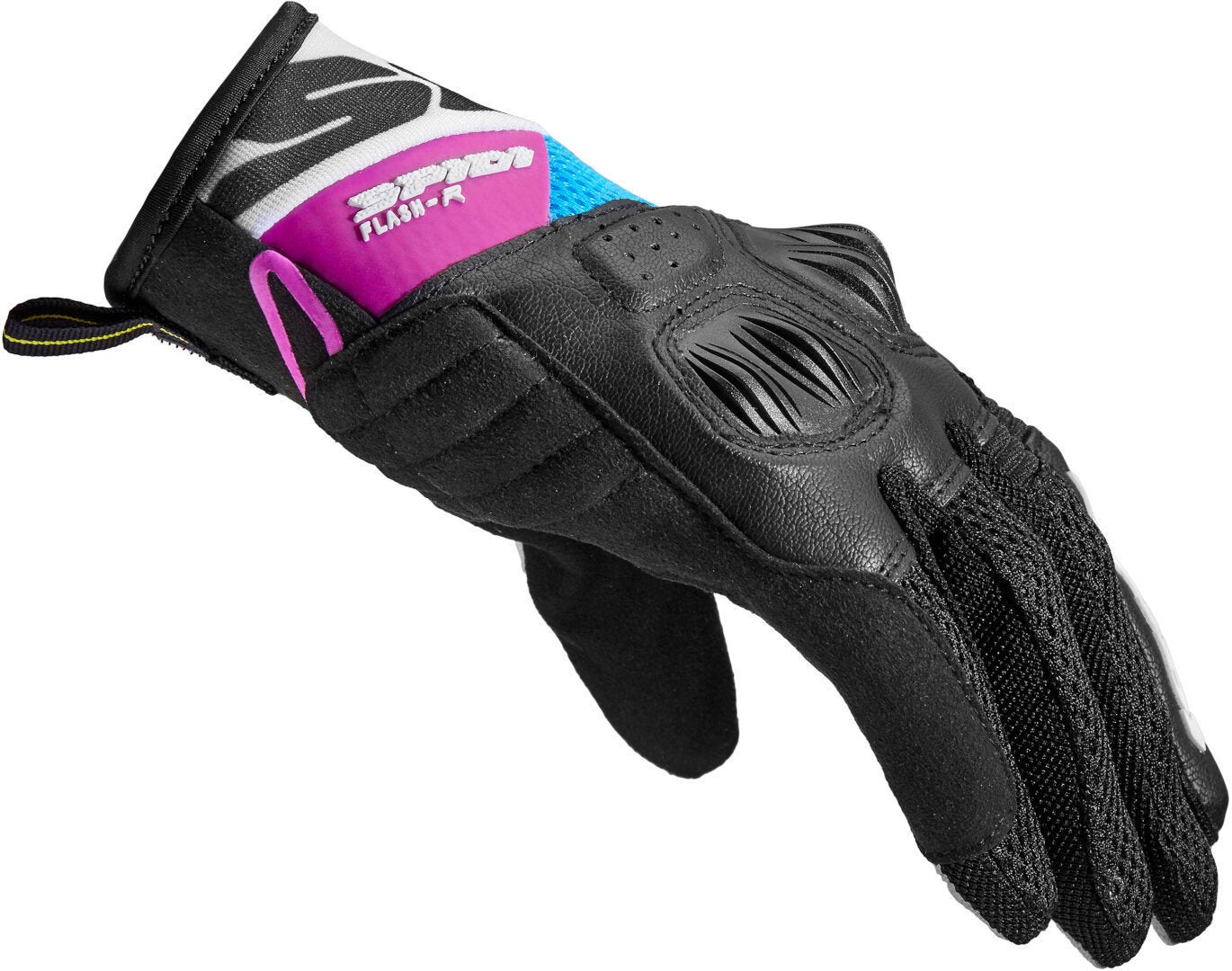 Spidi Flash-R Evo Tex Guanti da moto da donna nero/viola L Figura 2