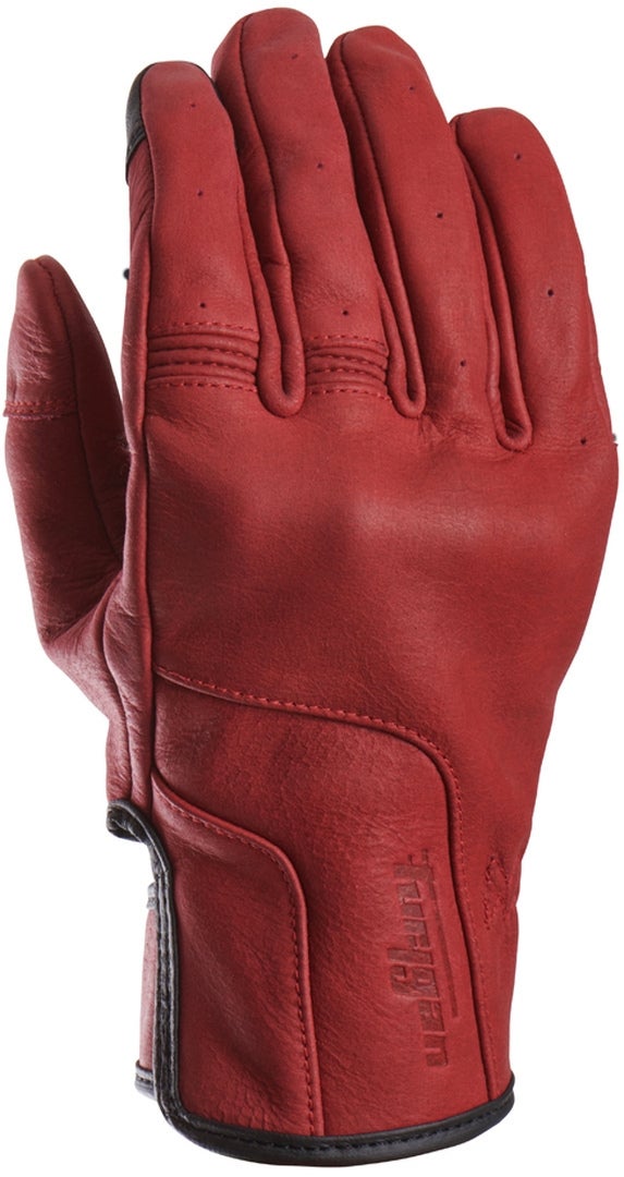 Furygan TD Vintage D3O® Damen Motorradhandschuhe rot M Abbildung 1