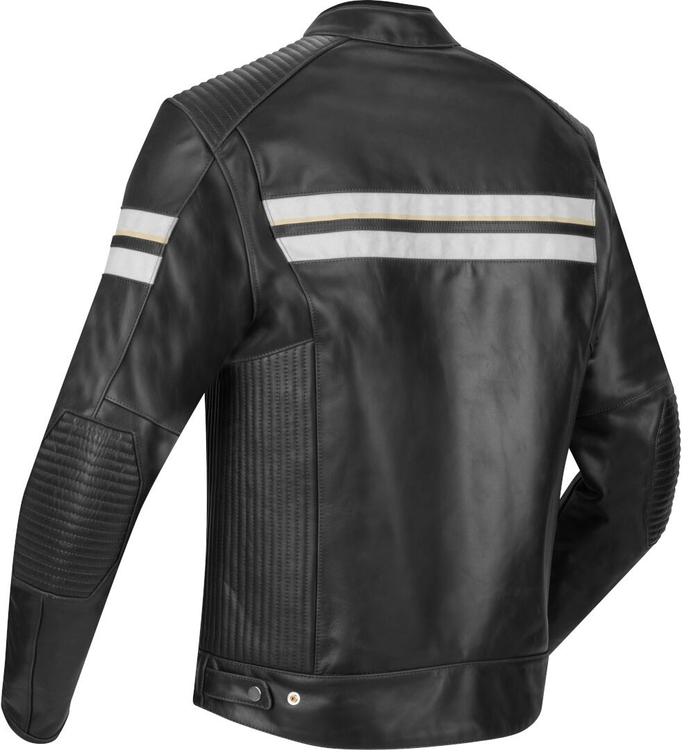 Segura Romeo Motorcycle Leather Jacket black/white XL Figure 2