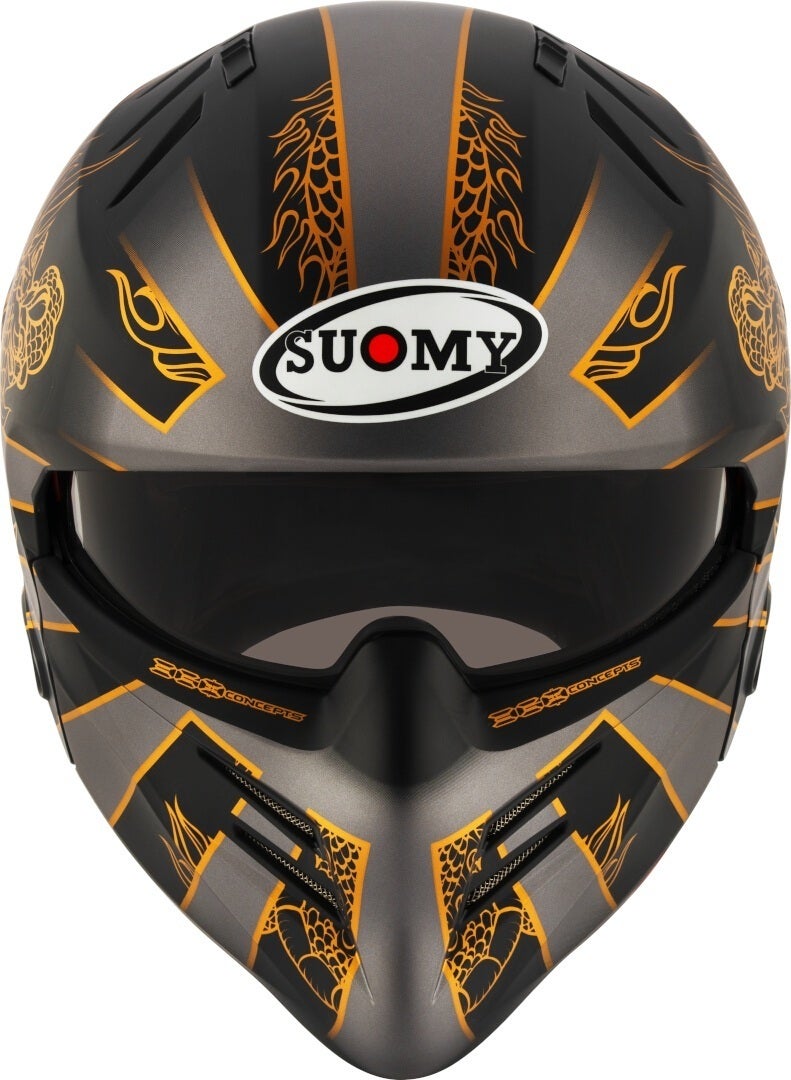 Suomy Armor Dragon Casco Jet Grigio opaco XL (61) Figura 8