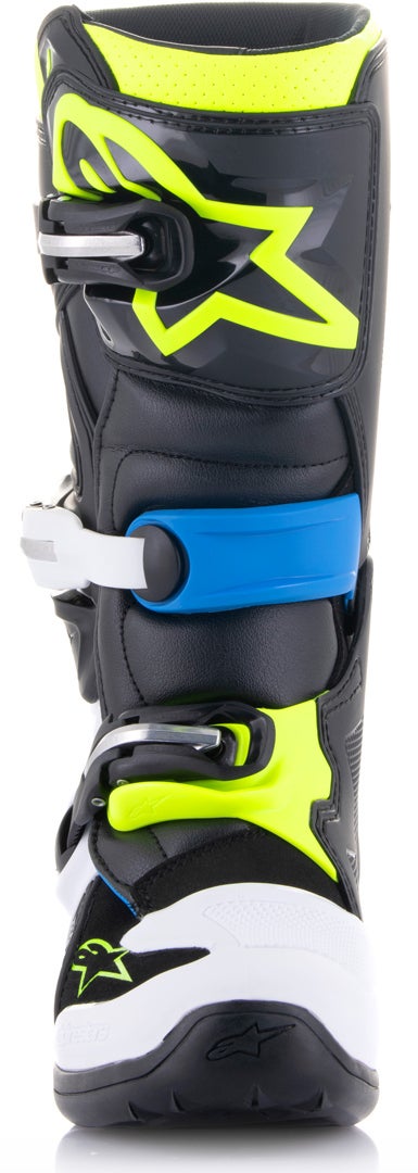 Alpinestars Tech 7S Motocrossstøvler til unge sort/blå/gul 34 Figur 7