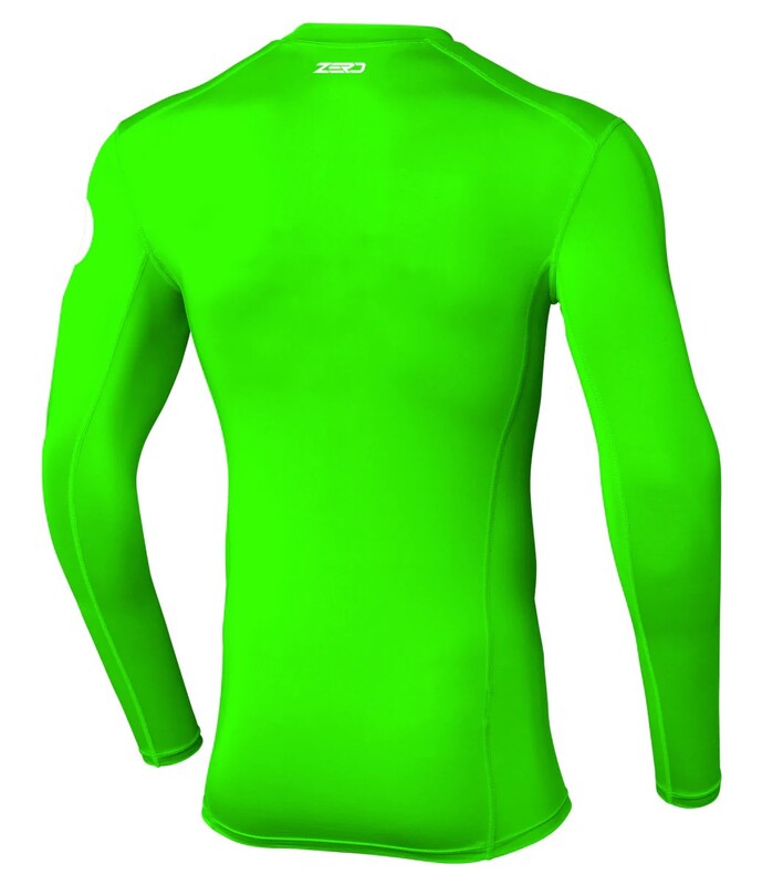 Maillot SEVEN Zero Compressions - flo green Vert/Vert néon M Figure 3