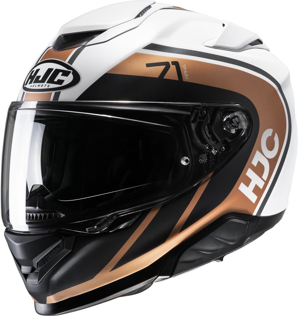 white/black/bronze